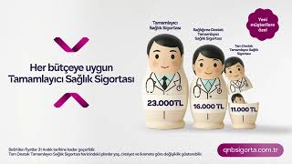 Her Bütçeye Uygun 4 Farklı Plan | QNB Sigorta Tamamlayıcı Sağlık Sigor