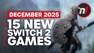15 Exciting New Games Coming to Nintendo Switch 1 & 2 - December 2025