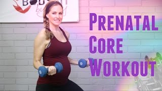 15 Minute Prenatal Core Workout