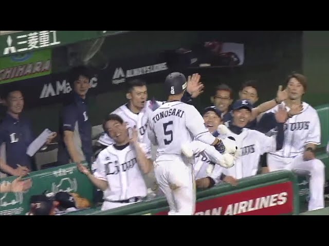 【4回裏】3試合ぶりの一発!! ライオンズ・外崎の第7号同点ソロホームラン!! 2018/6/13 L-S