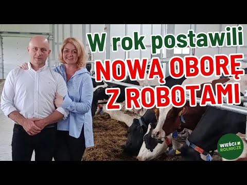 New barn with two robots and two feeding tables
