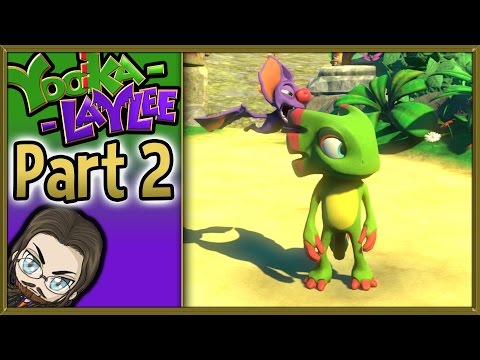 Tribalstack Tropics! - Yooka Laylee Gameplay - #2 - Let's Play Walkthrough
