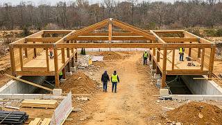 מאדמה ריקה לבית עץ יוקרתי | צעד אחר צעד @황금망치앤토드