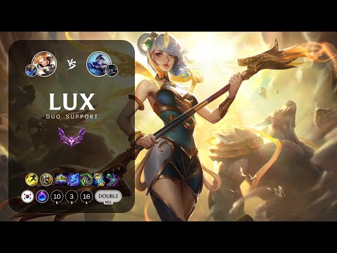 Lux Support vs Ashe - KR Master Patch 13.11