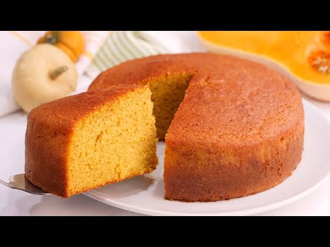 Very Easy and Fluffy Pumpkin Cake
