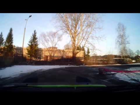 KJS Super OeS ''Barbórka 2013'' Gorlice 8.12.2013 Tajak Mariusz/Anita Gajek Onboard