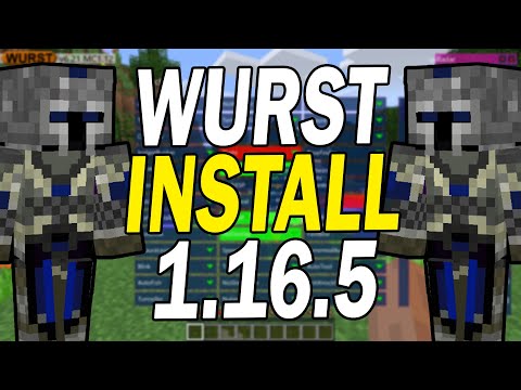 thebluecrusader - How To Get Cheats Minecraft 1.16.5 - Download & Install WURST Cheat Client + Fabric
