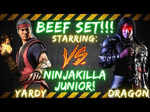 Rulvr vs Dragon BEEF SET | NINJAKILLA JUNIOR!!!