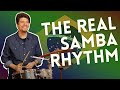 The Real Samba Rhythm - Edu Ribeiro | 2 Minute Jazz