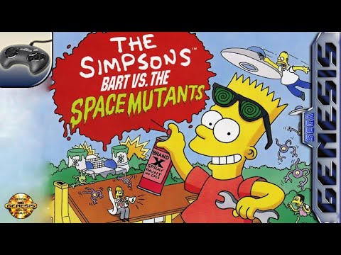 Longplay of The Simpsons: Bart vs. the Space Mutants