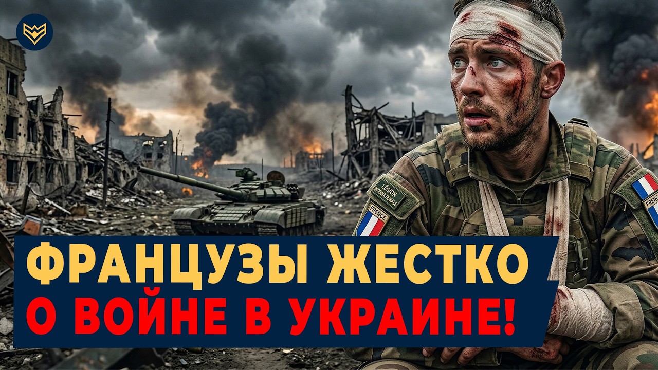 🛑 Французы приехали воевать в Украину и через неделю ЕДВА НЕ ПОСЕДЕЛИ! Толь?