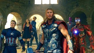 Avengers vs Ultron - Battle of Sokovia - Avengers: Age of Ultron (2015) Movie CLIP HD