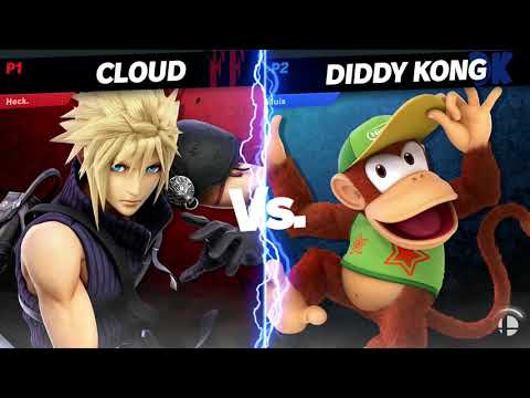 USL #20 LR4 - JeezLuis (Diddy Kong) vs Minivan (Cloud)