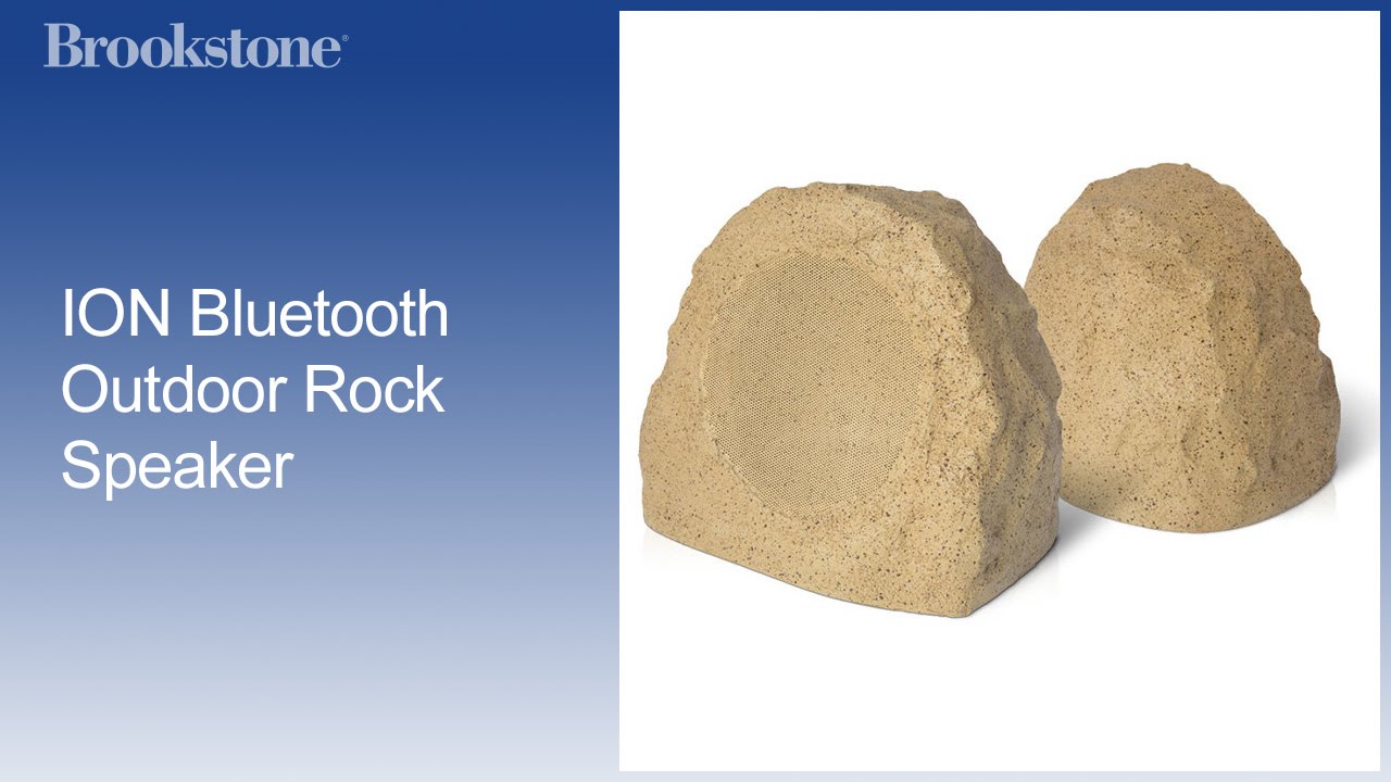 ION Bluetooth Outdoor Rock Speaker