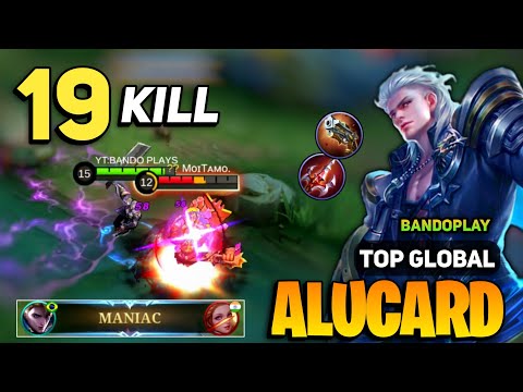 MANIAC! Alucard Monster Legendary [ Alucard Best Build Top Global ] By BandoPlay - Mobile Legends