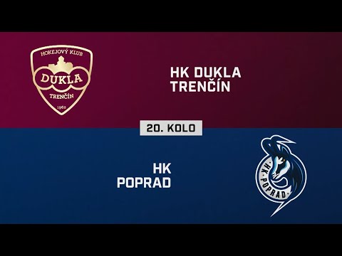 20. kolo: HK Dukla Trenčín – HK Poprad 0:2 (HIGHLIGHTY)