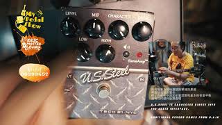 Video thumbnail for Tech21 Sansamp U.S.Steel Pedal Demo by 梁一村 Eric Leung