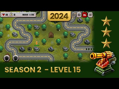 Battle Strategy: Tower Defense - Season 2 Level 15 (2024 Update) Walkthrough