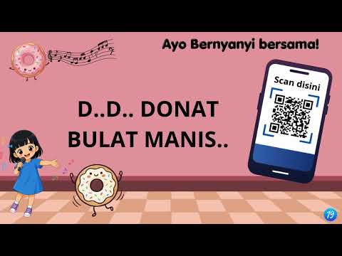 Dina Suka Donat - Lagu Huruf D