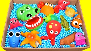 Fun Sea Animal Toys For Kids - Animal Game For Kids - Educational Video