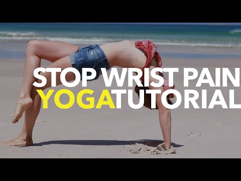 Stop wrist pain in yoga - Free Turorial by Amanda Dee