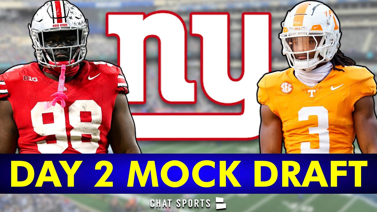 NY Giants Day 2 Mock Draft + Best Players Available | New York Giants News, Rumors