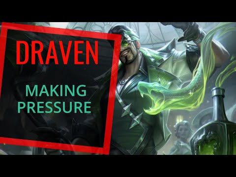 DRAVEN MAKING PRESSURE!!! •DIAMOND ELO• Best Draven World - Vincent´s Draven