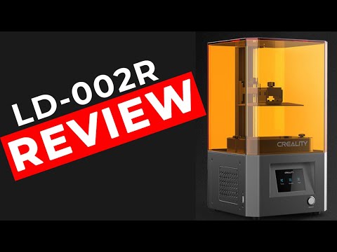 Creality LD-002R Resin 3D Printer Review