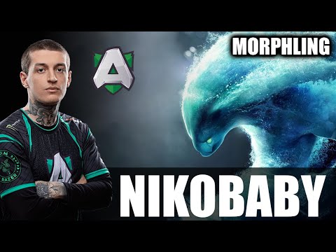 Nikobaby - MORPHLING Gameplay - 10000 MMR - 7.28 - 20 Kills - Dota 2 Pro Games