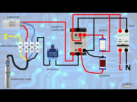 star delta power wiring connection 3 phase motor diagram