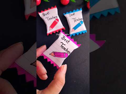 Cute Teacher's Day Gift 🎁/Chocolate Gift #shorts #trending #youtubeshorts #shortvideo #short