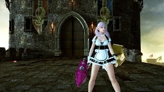 햄오나 메르 노피격 (메이드복)