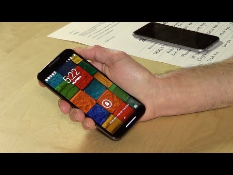 Moto X 2014 Review - (Second Generation) - Motorola Smartphone Compared to iPhone 6
