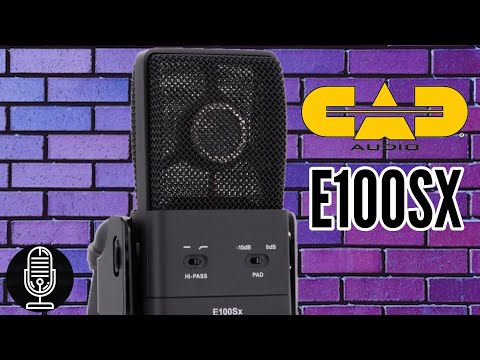 CAD Equitek E100SX Large Diaphragm Supercardioid Condenser Microphone image 7