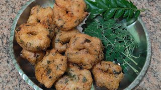 முருங்கைக்கீரை வடை | Drumstick leaves vadai recipe | Medhu Vada | how to make drumstick leaf vada