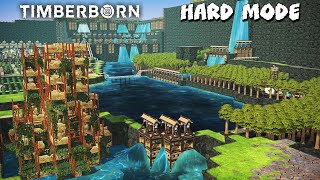The Reservoir is Complete with Trees in Timberborn | Badwater Lakes Episode 42