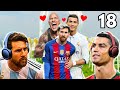 Messi & Ronaldo react to Funny Moments 18!