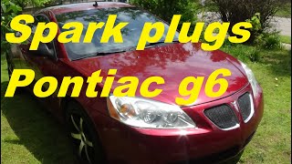 Pontiac g6 spark plug change