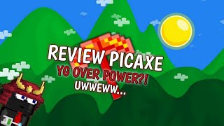 REVIEW PICAXE YANG OVERPOWER!! ||| GROWTOPIA FUNNY 1 (ft QUIZEE) #FUNNY #GROWTOPIAINDONESIA