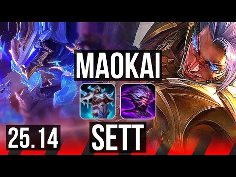 MAOKAI vs SETT (TOP) | KR Master | 25.14