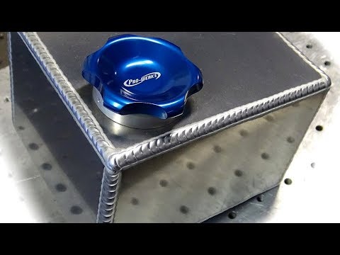 Tig welding aluminum fabrication - making a small fuel cell/...