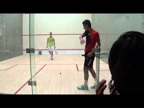 US SQUASH SEMIFINAL BU 19 GOMEZ VS 5 SET