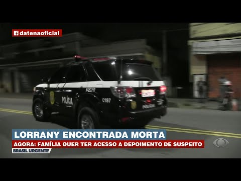 CASO LORRANY: SUSPEITO PRESO NEGA CRIME
