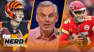 Patrick Mahomes, Joe Burrow top Colin’s 10 best players of AFC Championship Game | NFL | THE HERD