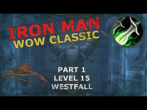 IRON MAN WOW Classic - Part 1 level 15 (Rogue) -...