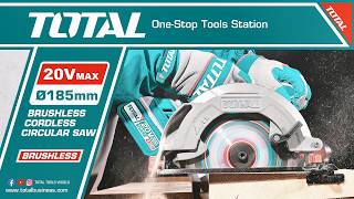 Download lagu Cordless Circular Saw 20V 185mm TOTAL TSLI18513 mp3