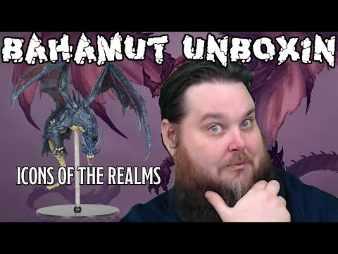 Dungeons & Dragons 5e -- Icons Of The Reams Bahamut Unboxing -- Digital DM