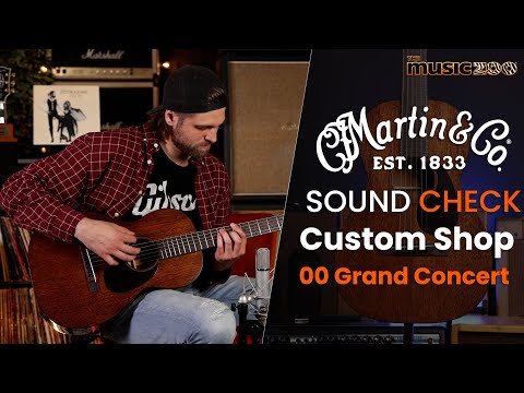 Martin Custom Shop 00 Grand Concert 12-Fret 15-Style Natural Mahogany image 10