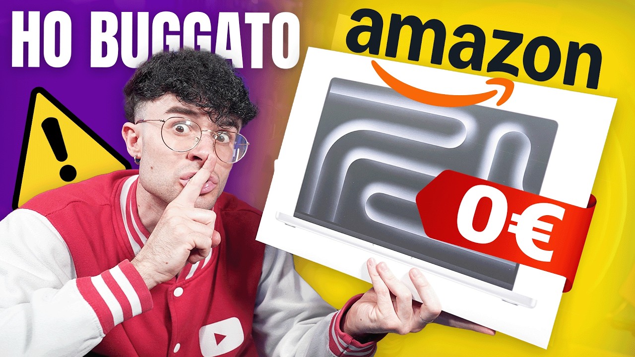 HO BUGGATO AMAZON E HO RICEVUTO GRATIS IL MACBOOK PRO M5 MAX?! 🤯 *SCANDALOSO*