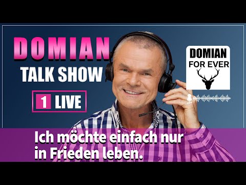 Jürgen Domian - Ich möchte einfach nur in Frieden leben. @DomianLive2025
